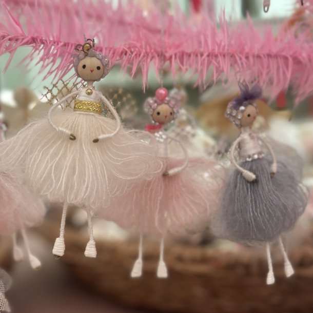 Julefe, 3 farver, garnskrt