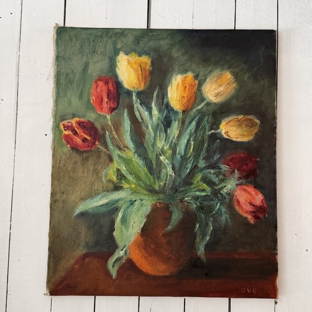 Maleri, Tulipaner u ramme