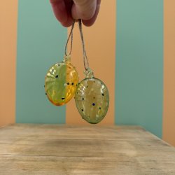 Glas �g, Prikker, 4 stk