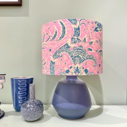 Nr 479 - William Morris pink/petrol