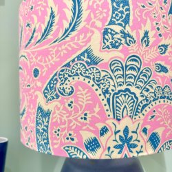 Nr 479 - William Morris pink/petrol