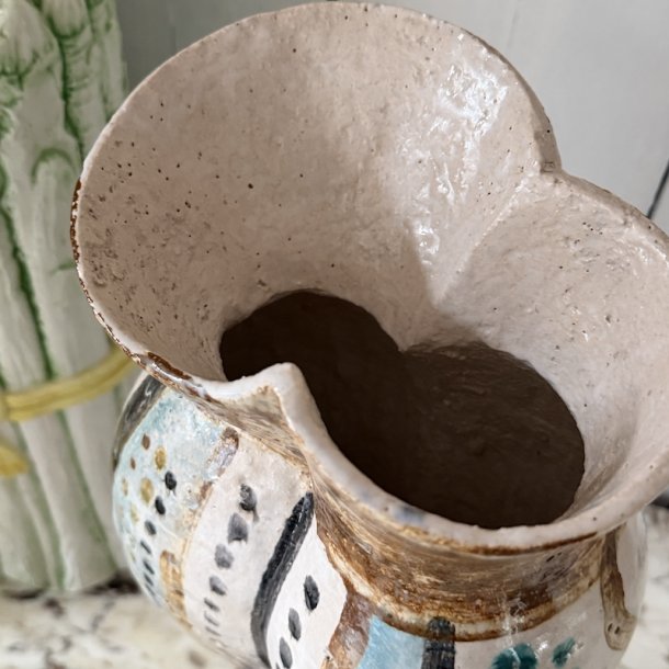 H�ndlavet vase, keramik