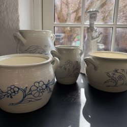 Antikke svenske syltekrukker