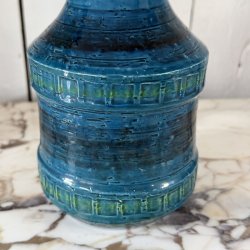 Bordlampe, bl�/turkis