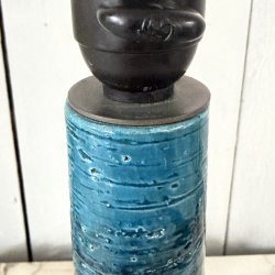 Bordlampe, bl�/turkis