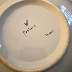 Italiensk rundt fad m fisk