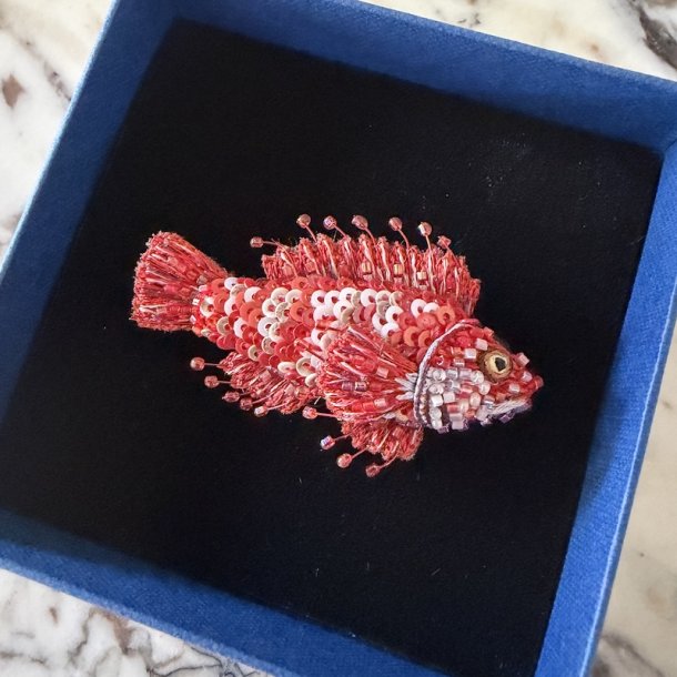 Rosefish, broche