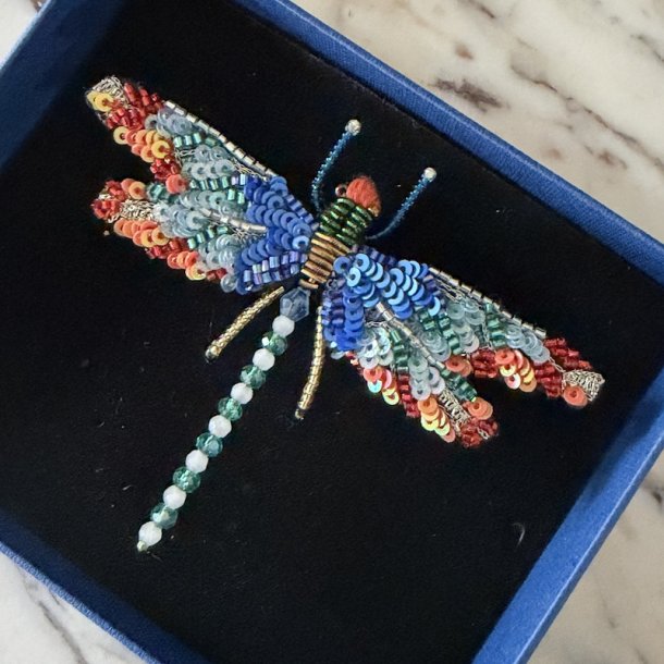 Sunrice guldsmed broche