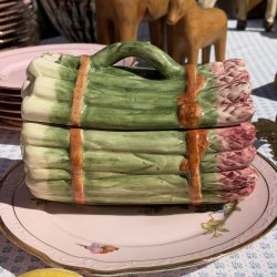 Asparges krukke, vintage