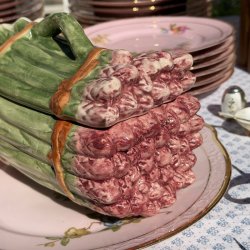 Asparges krukke, vintage