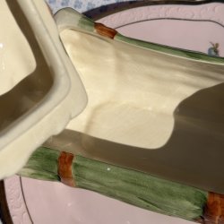 Asparges krukke, vintage