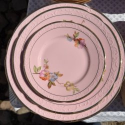 Lyser�dt stel m blomster