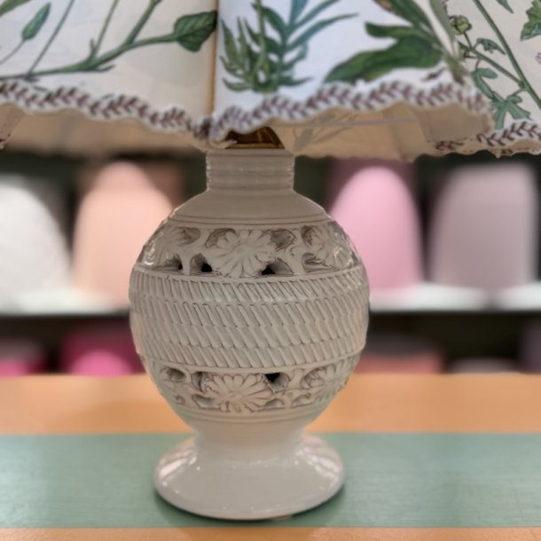 Bordlampe, keramik, Henning Seidelin