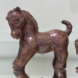 Keramik hest, L. Hjorth