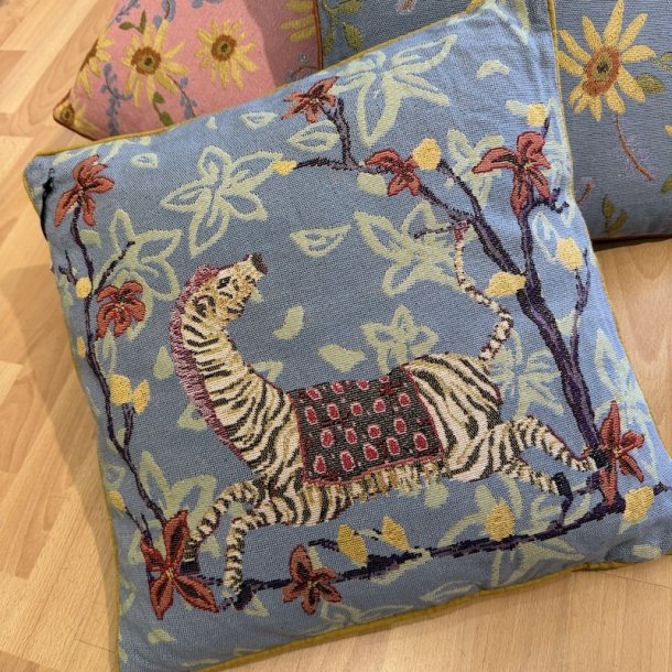 Pude, 50x50, Zebra, bl�