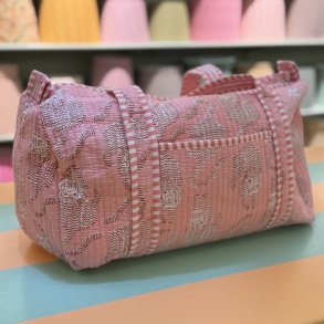Rejsetaske, pink/r�d