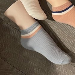 Strmper, kort, Lbl/rosa/hvid