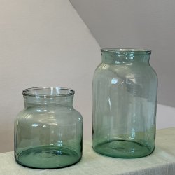 Syltekrukke, glas, store,