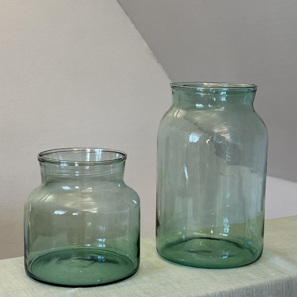 Syltekrukke, glas, store,