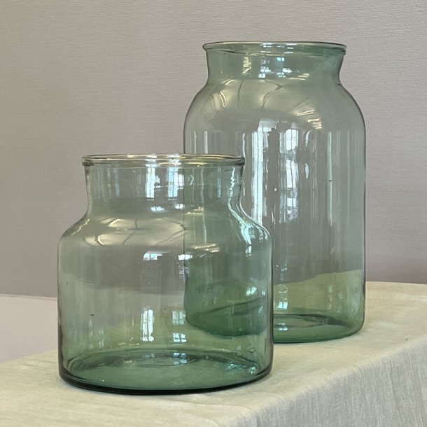 Syltekrukke, glas, store,