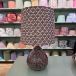 Nr 570 - Natural art deco bordo