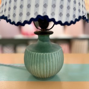 Bordlampe, keramik, inkl sk�rm