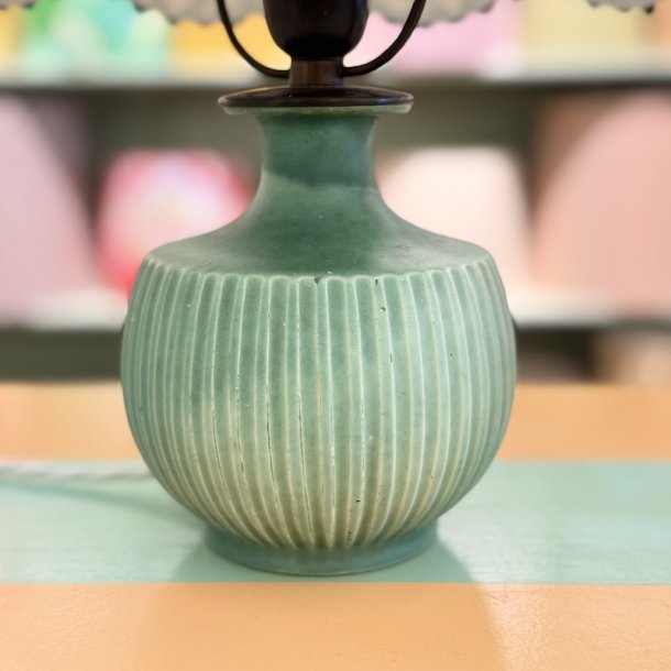Bordlampe, keramik, inkl sk�rm