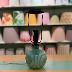 Bordlampe, keramik, inkl sk�rm