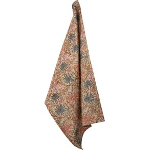 Viskestykke, Artisan, sand/petrol, 50x70