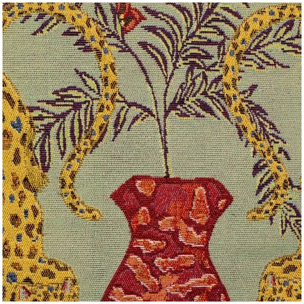 Pude, 50x50, LEOPARD, MINT