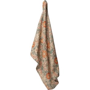 Viskestykke, Artisan, stvet turkis/gul, 50x70