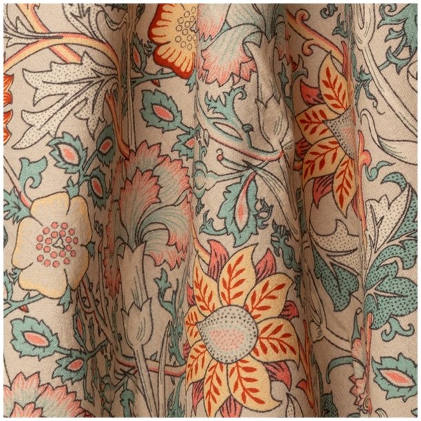 Viskestykke, Artisan, stvet turkis/gul, 50x70