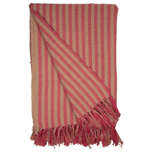 Plaid, Stribet, Pink