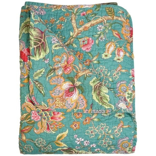 Quilt Ethnic, amara-petrol, 140x180