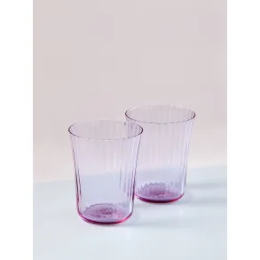 drikkeglas, pink