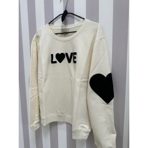 Love sweatshirt, nature/black