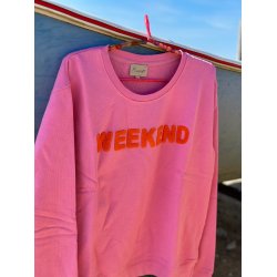 Weekend sweatshirt, pink