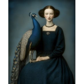 Lady of the peacock