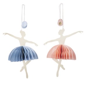 2 pcs paper Ballerinas