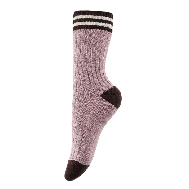 Sokker, Rosa/bordo
