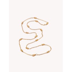 Boble Duo Necklade, 45cm