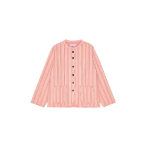 Stockholm stripe China jacket, Flamingo
