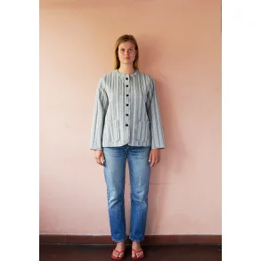 Stockholm stripe China jacket, Sea