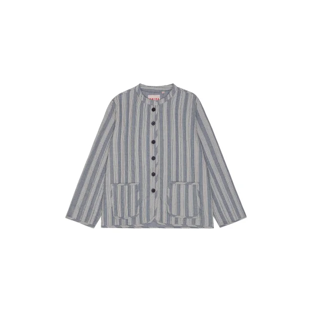 Stockholm stripe China jacket, Sea