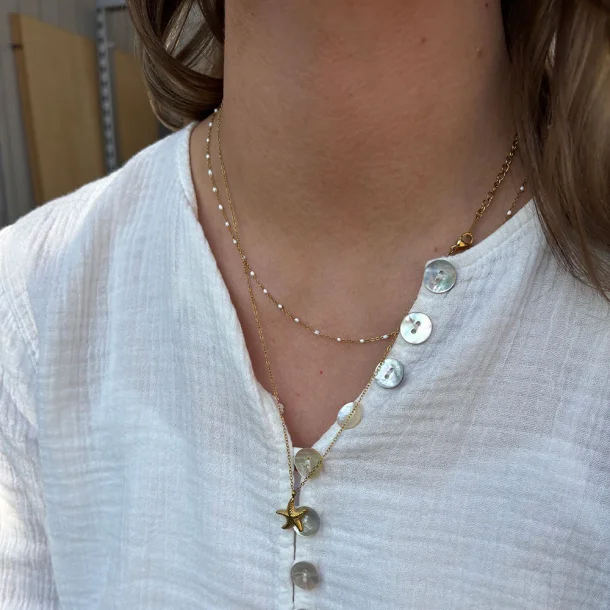 Sea star necklace