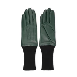 Udine lammeskindshandsker m. forlnget ribkant