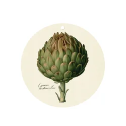 Keramik platte m oph�ng, artiskok