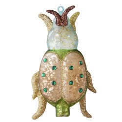 Jule ornament, Scarab green