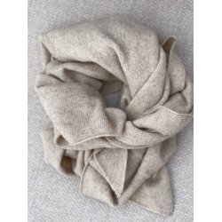 Small cashmere scarf, beige
