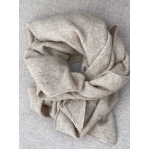 Small cashmere scarf, beige